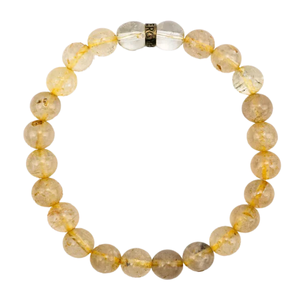 Rutilated Quartz Bracelet
